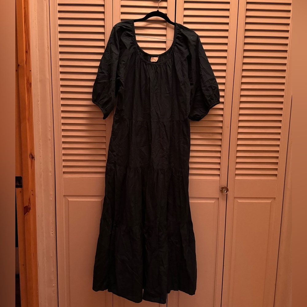 Hunter Green Maxi Dress